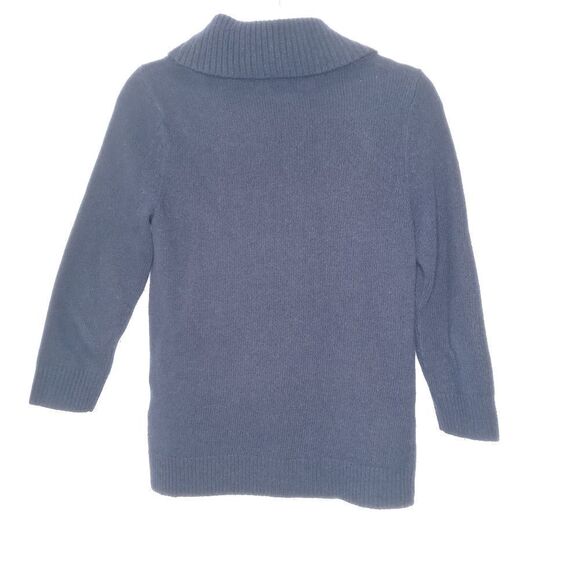 Vineyard Vines navy cowl neck sweater - Picture 5 of 5